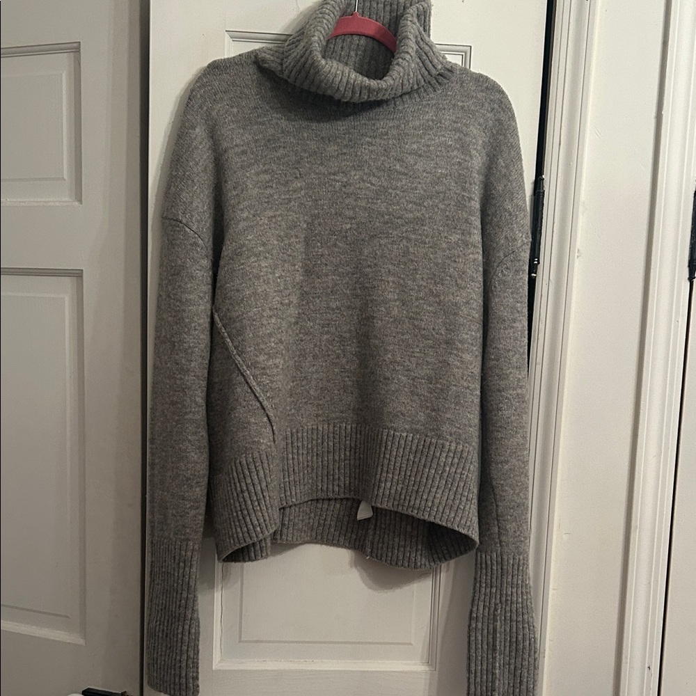 & Other Stories Charcoal Turtleneck Sweater